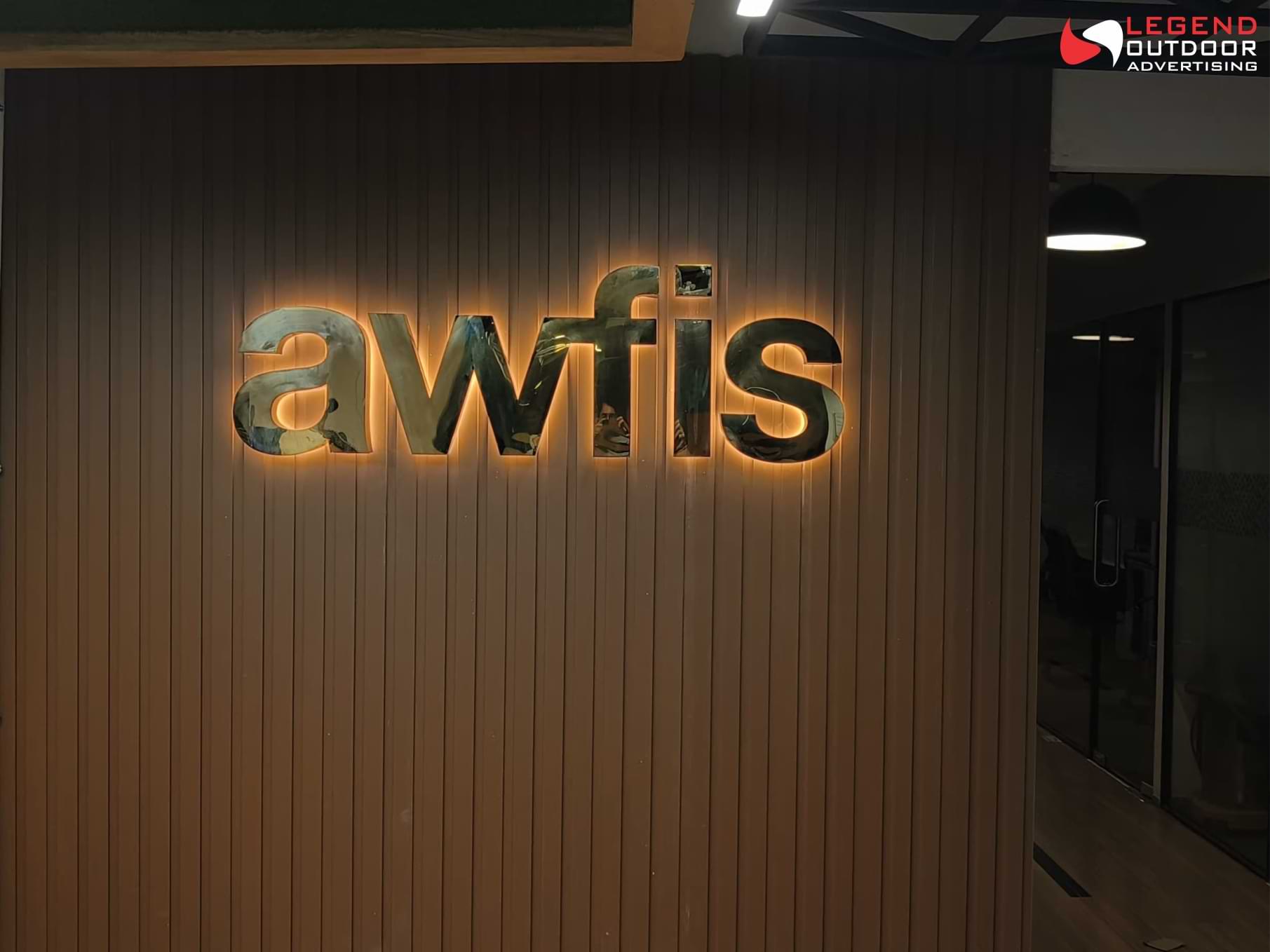 3d Steel Letter Sign Board